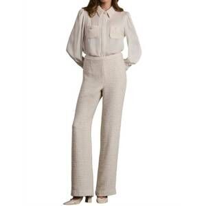 NEW WEILL marilyn wide leg pants in ecru